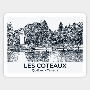 Les Coteaux - Québec Magnet